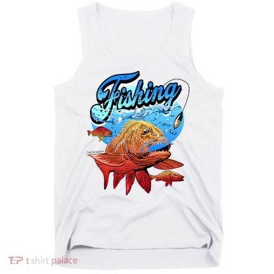 Fishing Red Snapper Tank Top