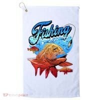 Fishing Red Snapper Golf Towel thumb 0