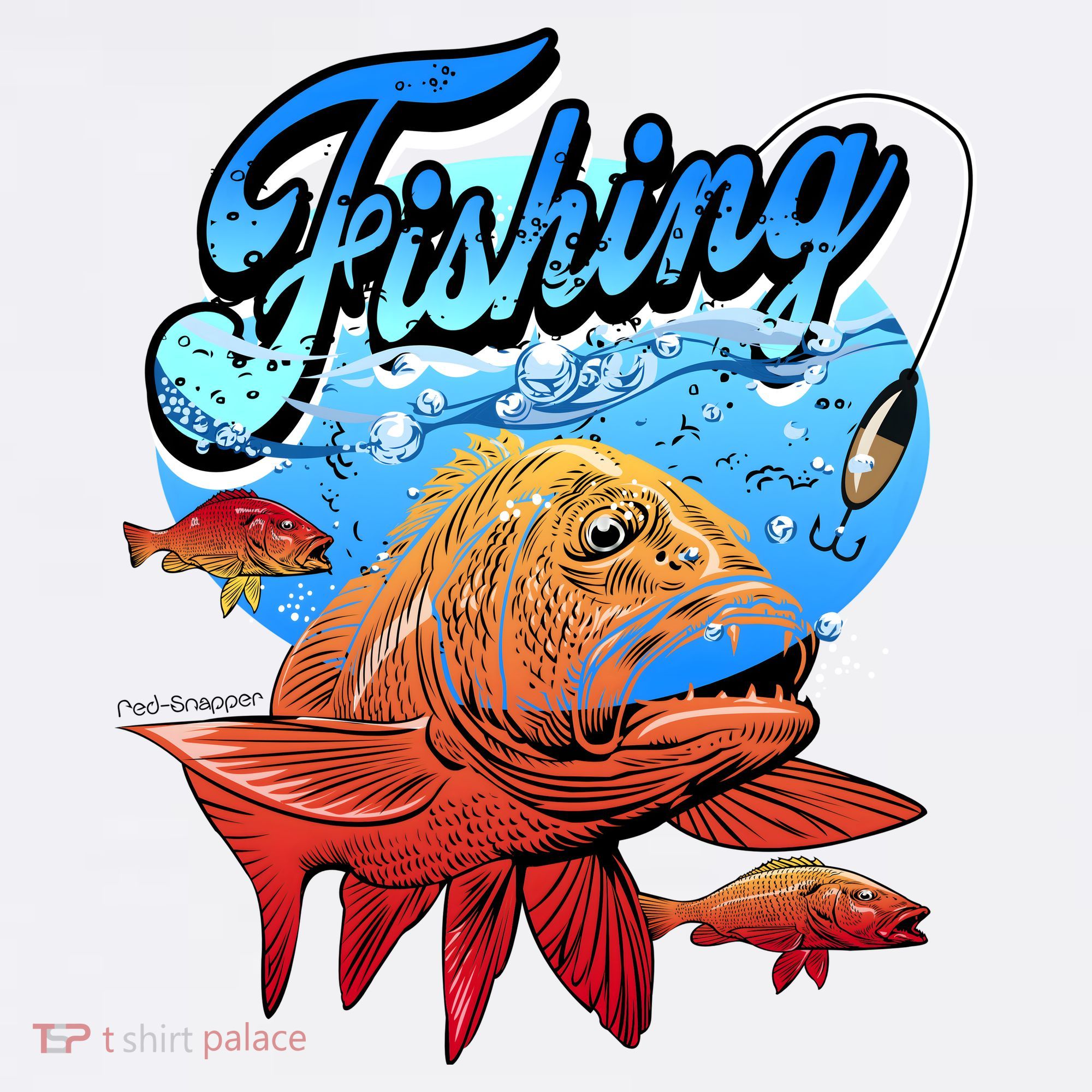 Fishing Red Snapper Women's T-Shirt
