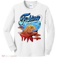 Fishing Red Snapper Kids Long Sleeve Shirt thumb 0