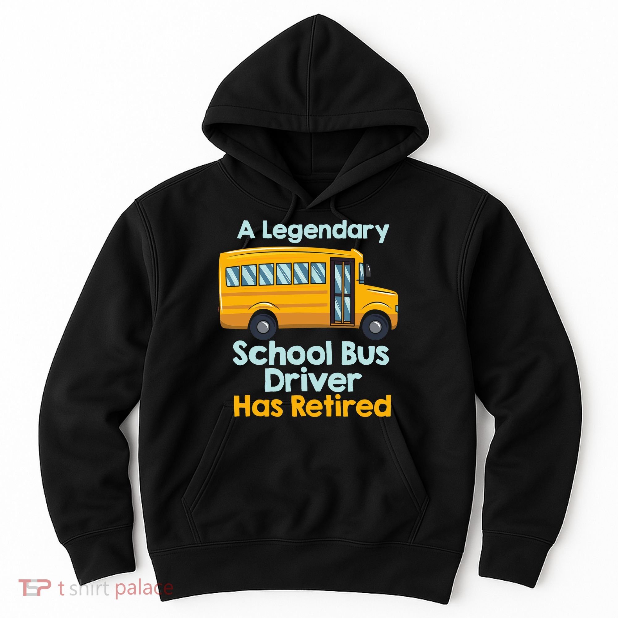 Funny Retired School Bus Driver - School Bus Retirement Hoodie