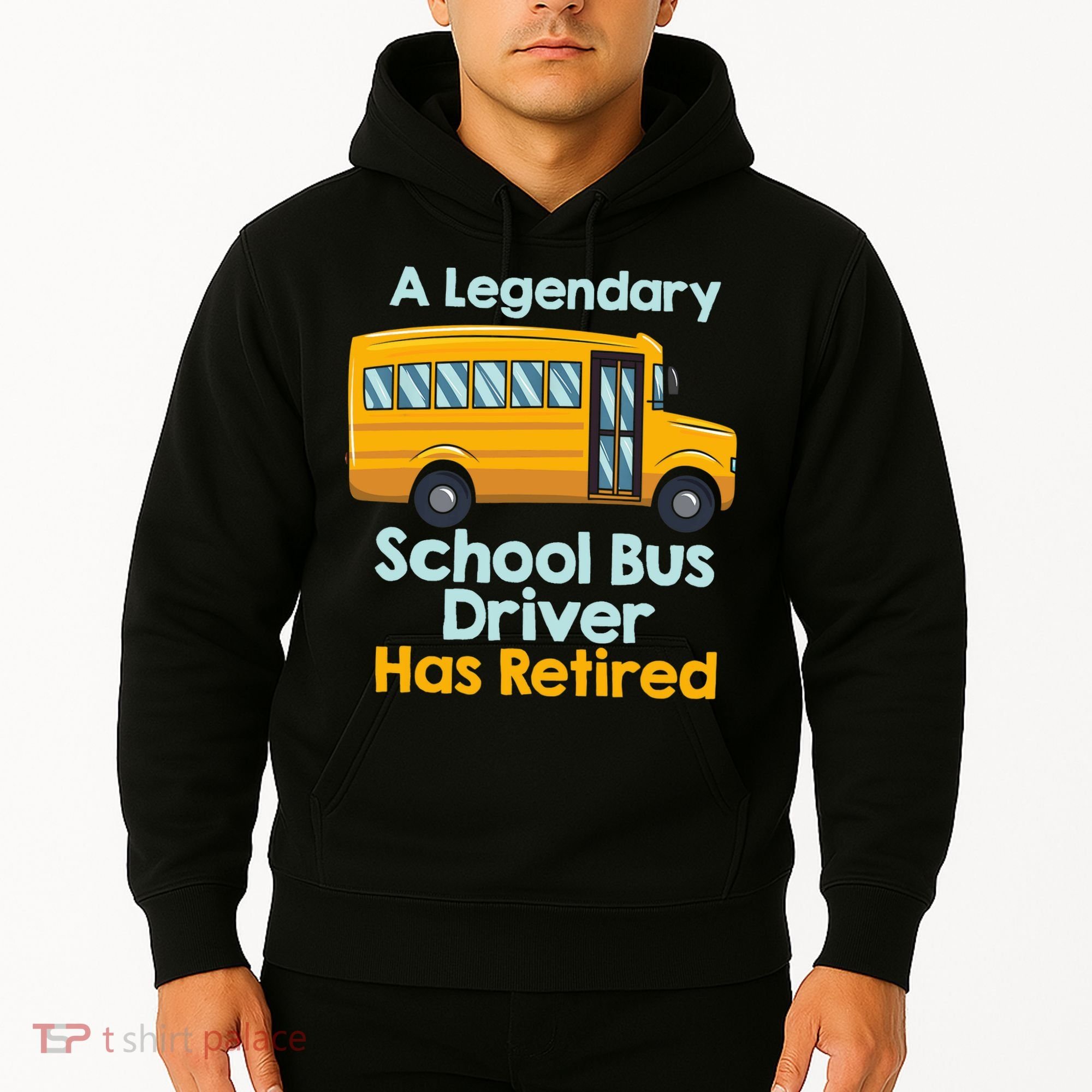 Funny Retired School Bus Driver - School Bus Retirement Hoodie