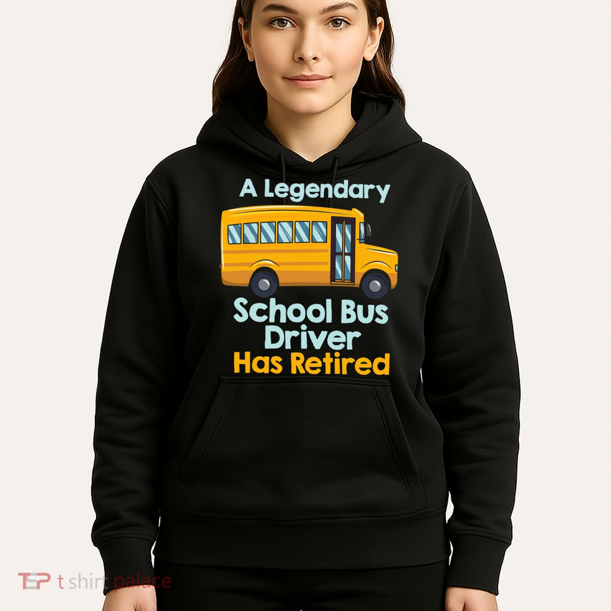 Funny Retired School Bus Driver - School Bus Retirement Hoodie