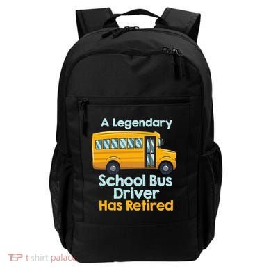 Funny Retired School Bus Driver - School Bus Retirement Backpack