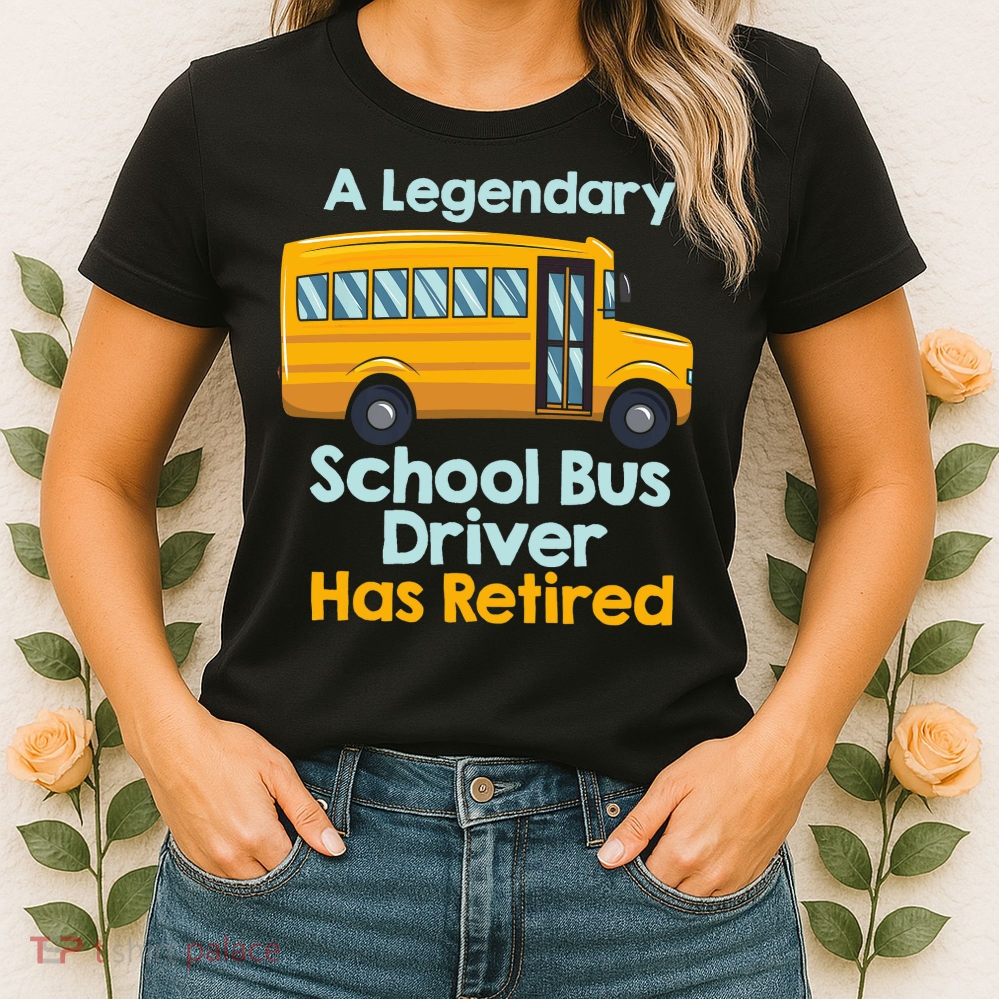Funny Retired School Bus Driver - School Bus Retirement Women's T-Shirt