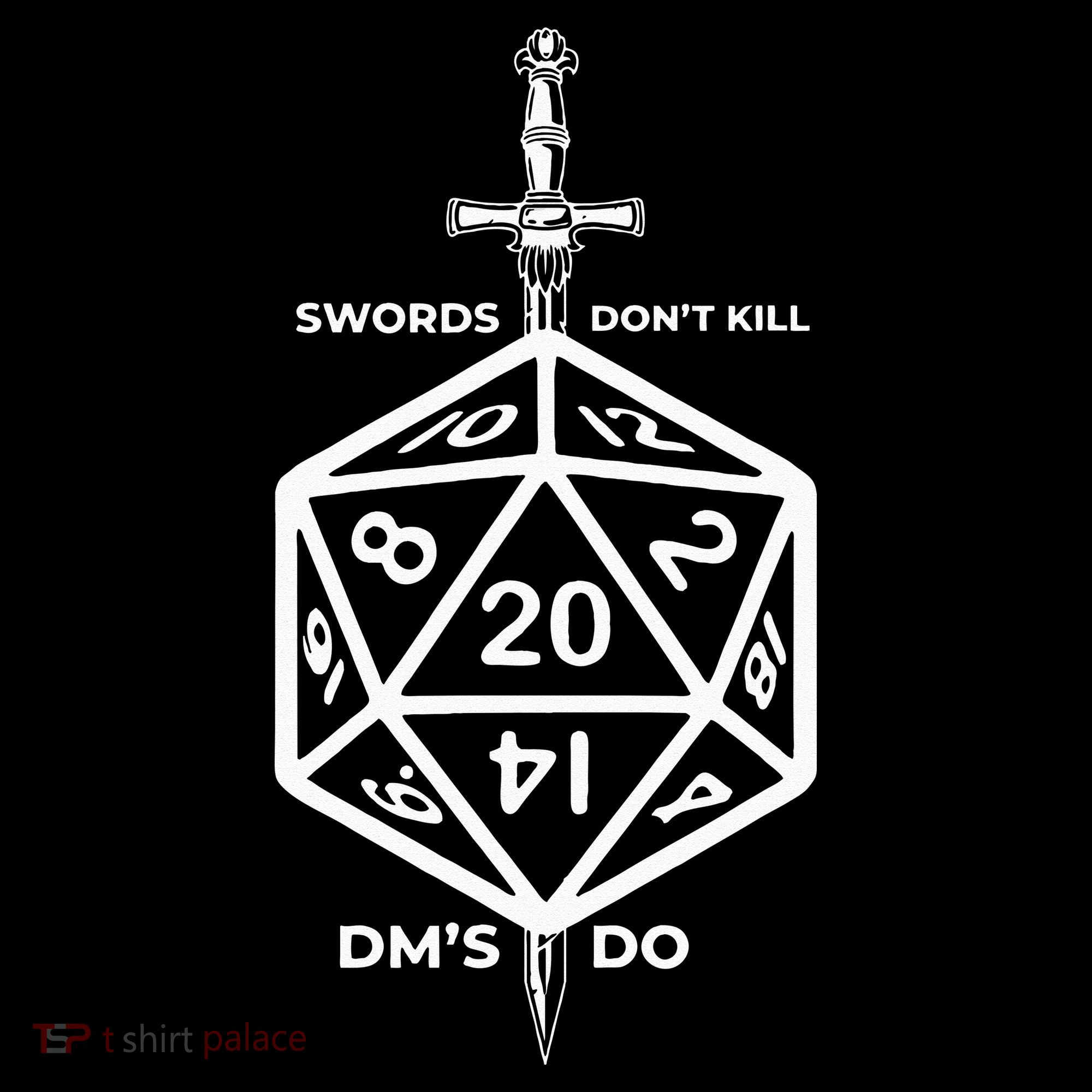 Fantasy RPG Swords Don't Kill People Dungeon Game Masters Do Sweatshirt