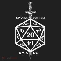 Fantasy RPG Swords Don't Kill People Dungeon Game Masters Do Tumbler thumb 3