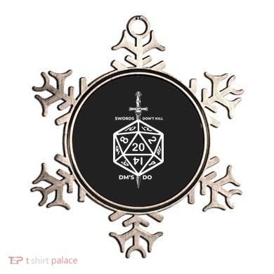 Fantasy RPG Swords Don't Kill People Dungeon Game Masters Do Ornament