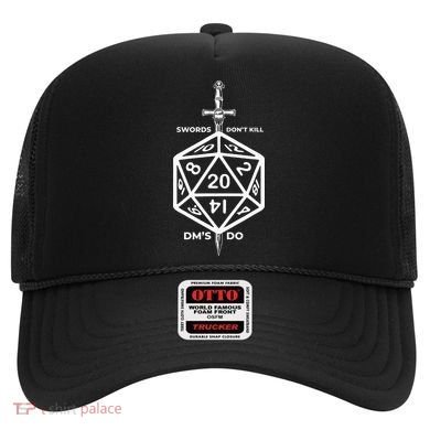 Fantasy RPG Swords Don't Kill People Dungeon Game Masters Do Hat
