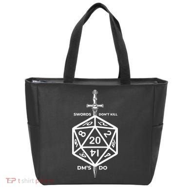 Fantasy RPG Swords Don't Kill People Dungeon Game Masters Do Tote Bag