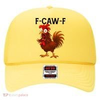 F-CAW-F Rooster Screaming Chicken Meme Hat thumb 0