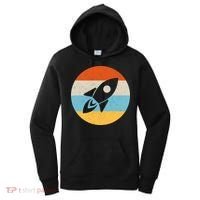 Funny Retro Sunset Spaceship Women's Hoodie thumb 0