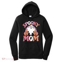 Family Retro Spooky Mom Groovy Retro Halloween Ghost Costume Gift Women's Hoodie thumb 0