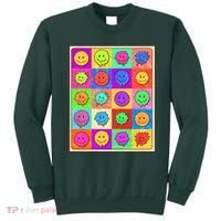 Funny Retro Trippy Smiley Pop Art Poster Sweatshirt thumb 0