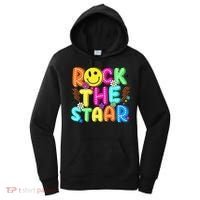 Funny Rock The Test Testing Day Teacher Student Motivational Women's Hoodie thumb 0
