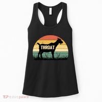 Funny Retro Throat Goat Sunset - Adult Humor Costume Women's Tank Top thumb 0
