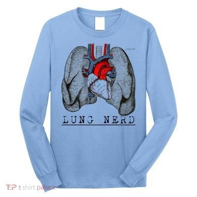 Funny Respiratory Therapist Lung Nerd Fun Rt Cute Gift Long Sleeve Shirt