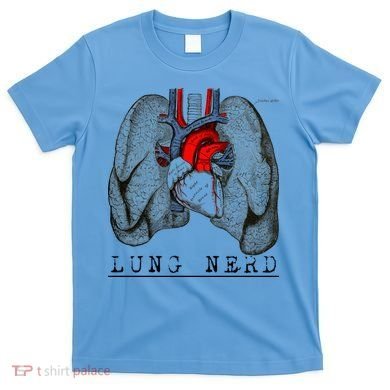 Funny Respiratory Therapist Lung Nerd Fun Rt Cute Gift T-Shirt