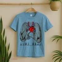 Funny Respiratory Therapist Lung Nerd Fun Rt Cute Gift T-Shirt thumb 2
