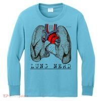 Funny Respiratory Therapist Lung Nerd Fun Rt Cute Gift Kids Long Sleeve Shirt thumb 0