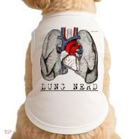 Funny Respiratory Therapist Lung Nerd Fun Rt Cute Gift Doggie Tank thumb 0