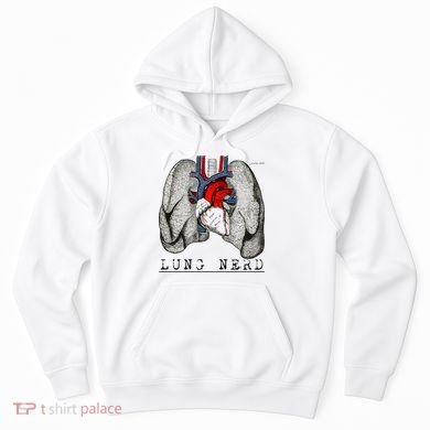 Funny Respiratory Therapist Lung Nerd Fun Rt Cute Gift Hoodie