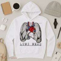 Funny Respiratory Therapist Lung Nerd Fun Rt Cute Gift Hoodie thumb 3