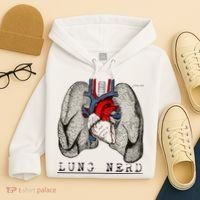 Funny Respiratory Therapist Lung Nerd Fun Rt Cute Gift Hoodie thumb 4