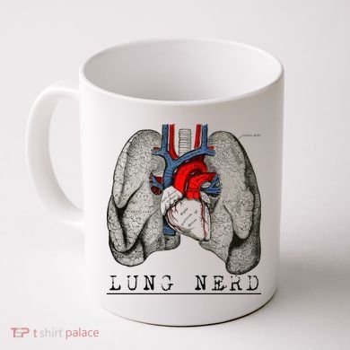Funny Respiratory Therapist Lung Nerd Fun Rt Cute Gift Coffee Mug
