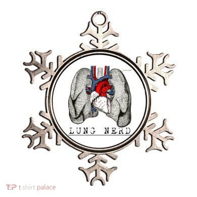 Funny Respiratory Therapist Lung Nerd Fun Rt Cute Gift Ornament