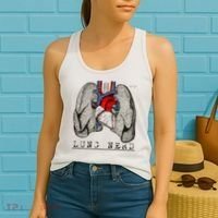 Funny Respiratory Therapist Lung Nerd Fun Rt Cute Gift Women's Tank Top thumb 2