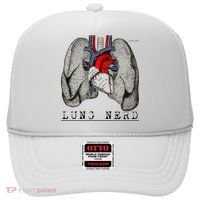 Funny Respiratory Therapist Lung Nerd Fun Rt Cute Gift Hat thumb 0