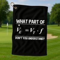 Funny Respiratory Therapy For Lung Care Week Rt Gift Golf Towel thumb 1