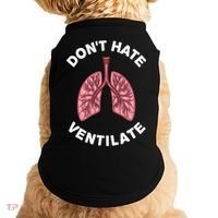 Funny Respiratory Therapy Rt Art Lung Doctor Gift Doggie Tank thumb 0