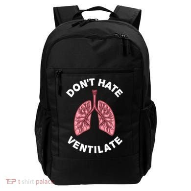 Funny Respiratory Therapy Rt Art Lung Doctor Gift Backpack