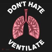 Funny Respiratory Therapy Rt Art Lung Doctor Gift Backpack thumb 2