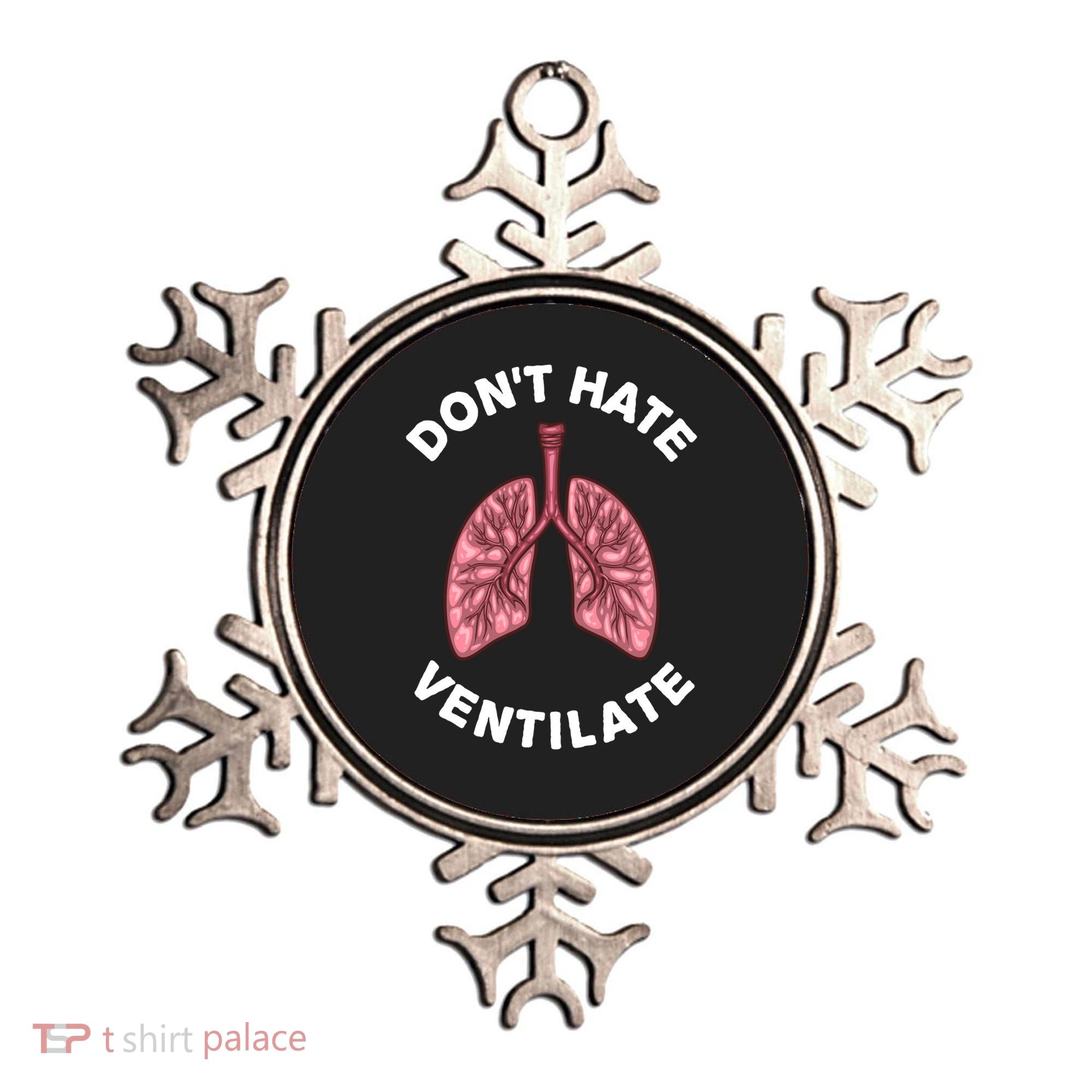 Funny Respiratory Therapy Rt Art Lung Doctor Gift Ornament
