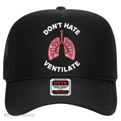 Funny Respiratory Therapy Rt Art Lung Doctor Gift Hat