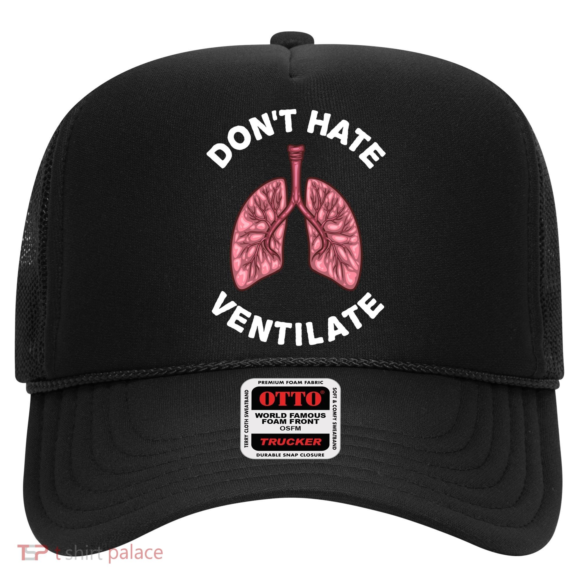 Funny Respiratory Therapy Rt Art Lung Doctor Gift Hat