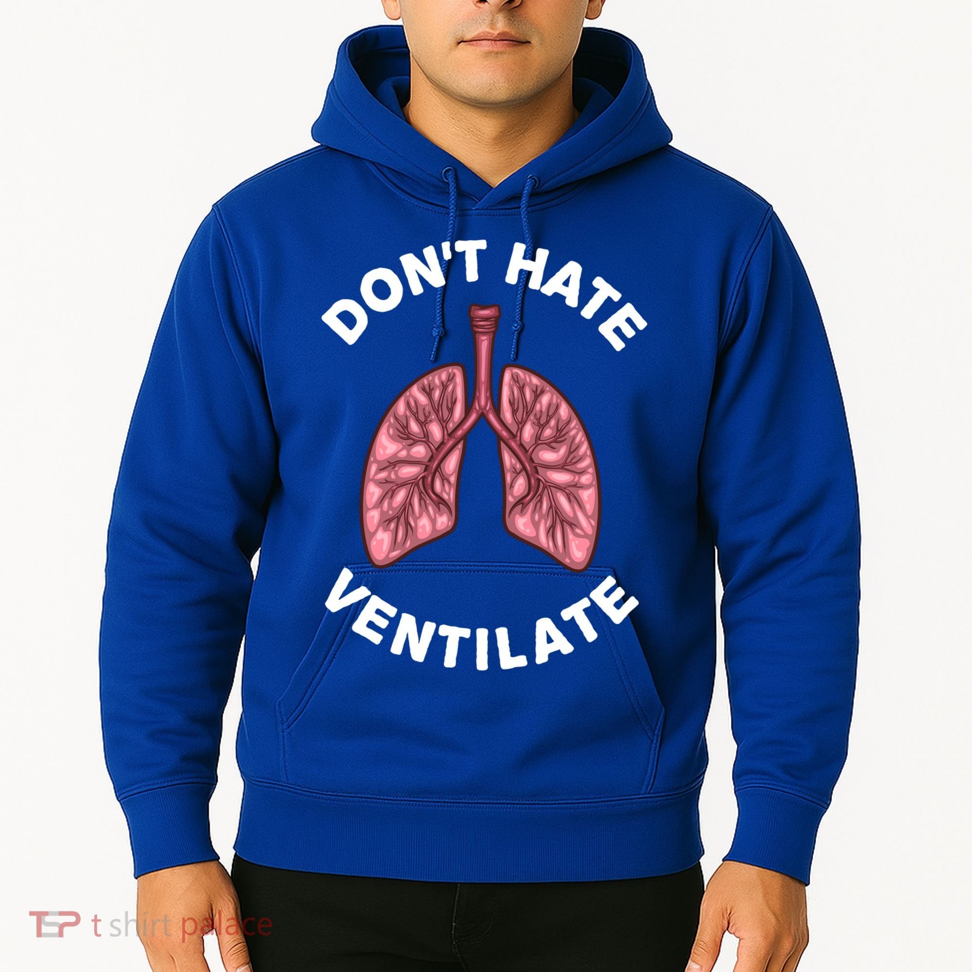Funny Respiratory Therapy Rt Art Lung Doctor Gift Hoodie