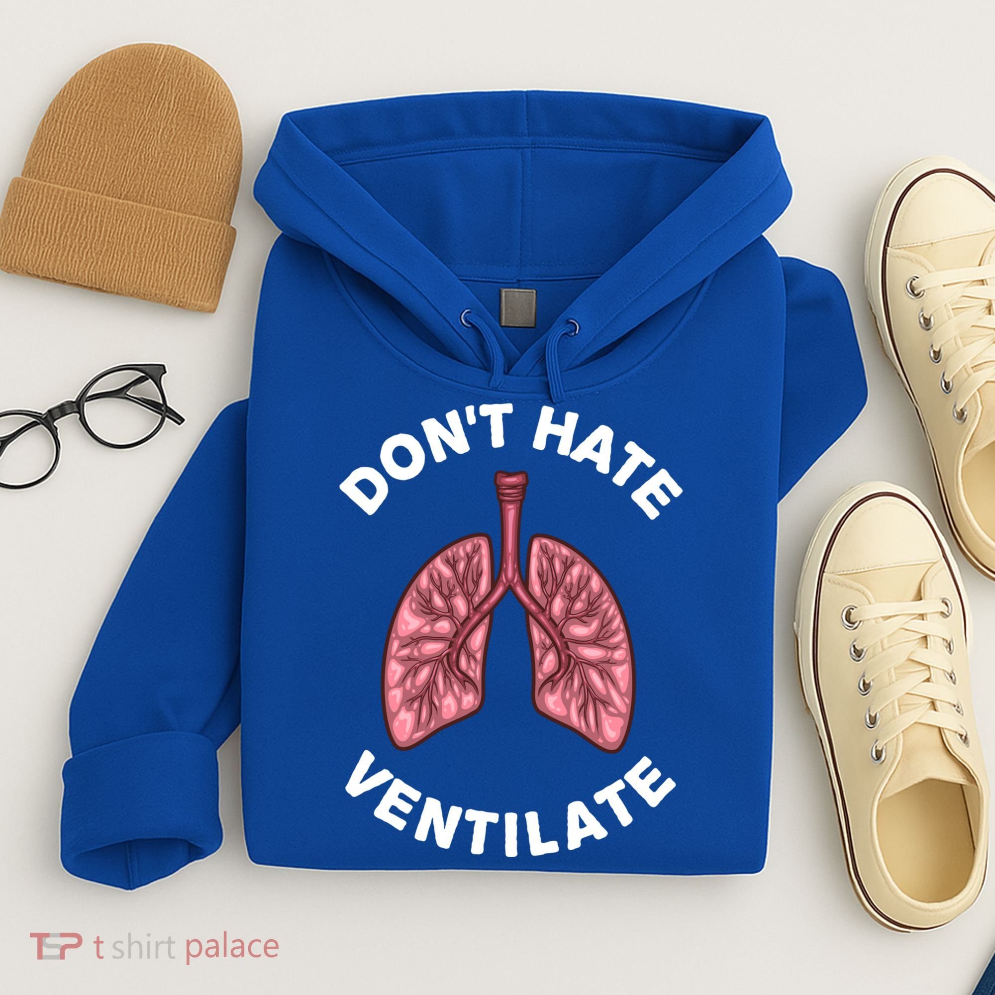 Funny Respiratory Therapy Rt Art Lung Doctor Gift Hoodie
