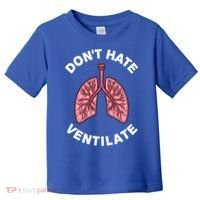 Funny Respiratory Therapy Rt Art Lung Doctor Gift Toddler T-Shirt thumb 0