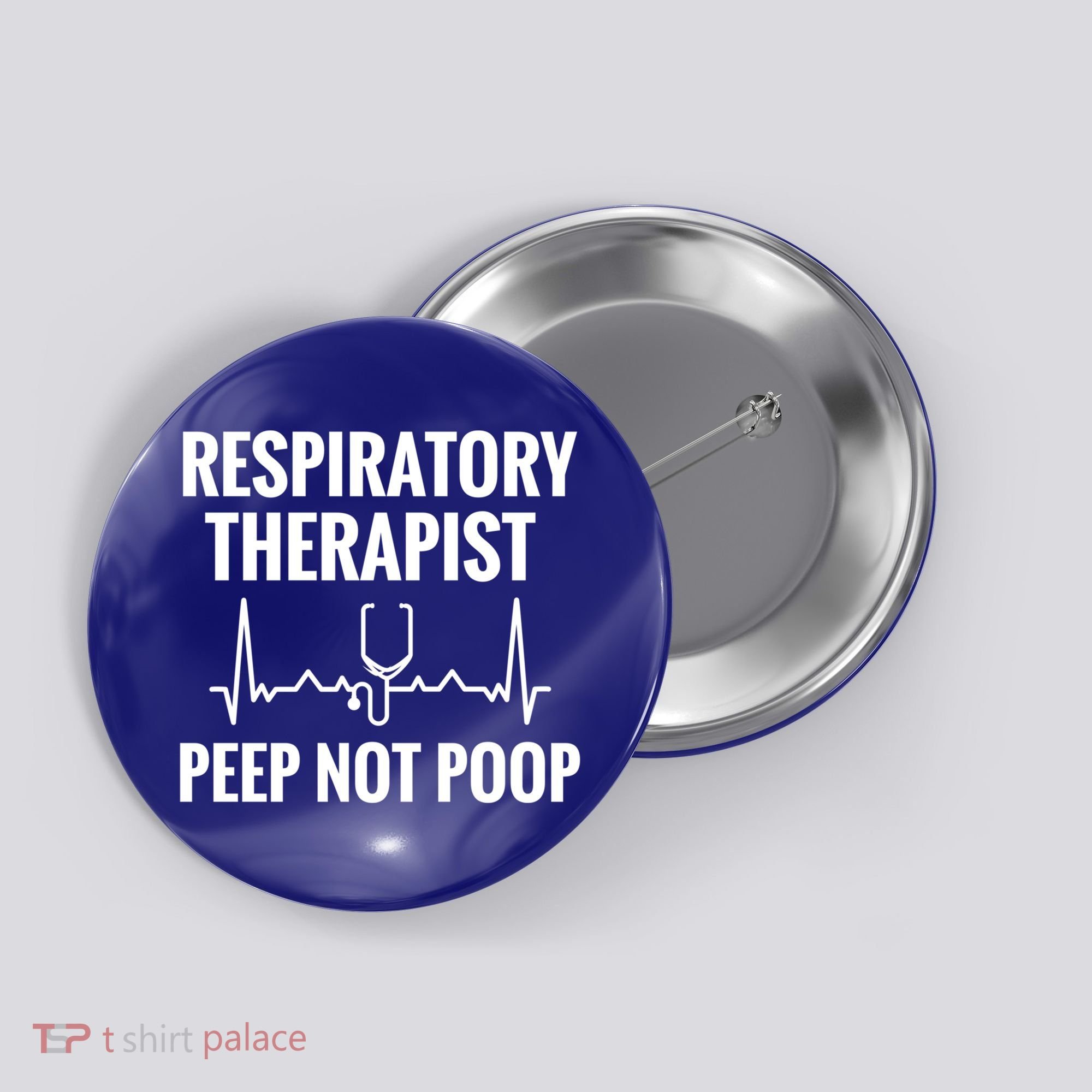Funny Respiratory Therapy Rt Therapy Rtt Therapist Gift Button