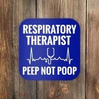 Funny Respiratory Therapy Rt Therapy Rtt Therapist Gift Coaster thumb 0
