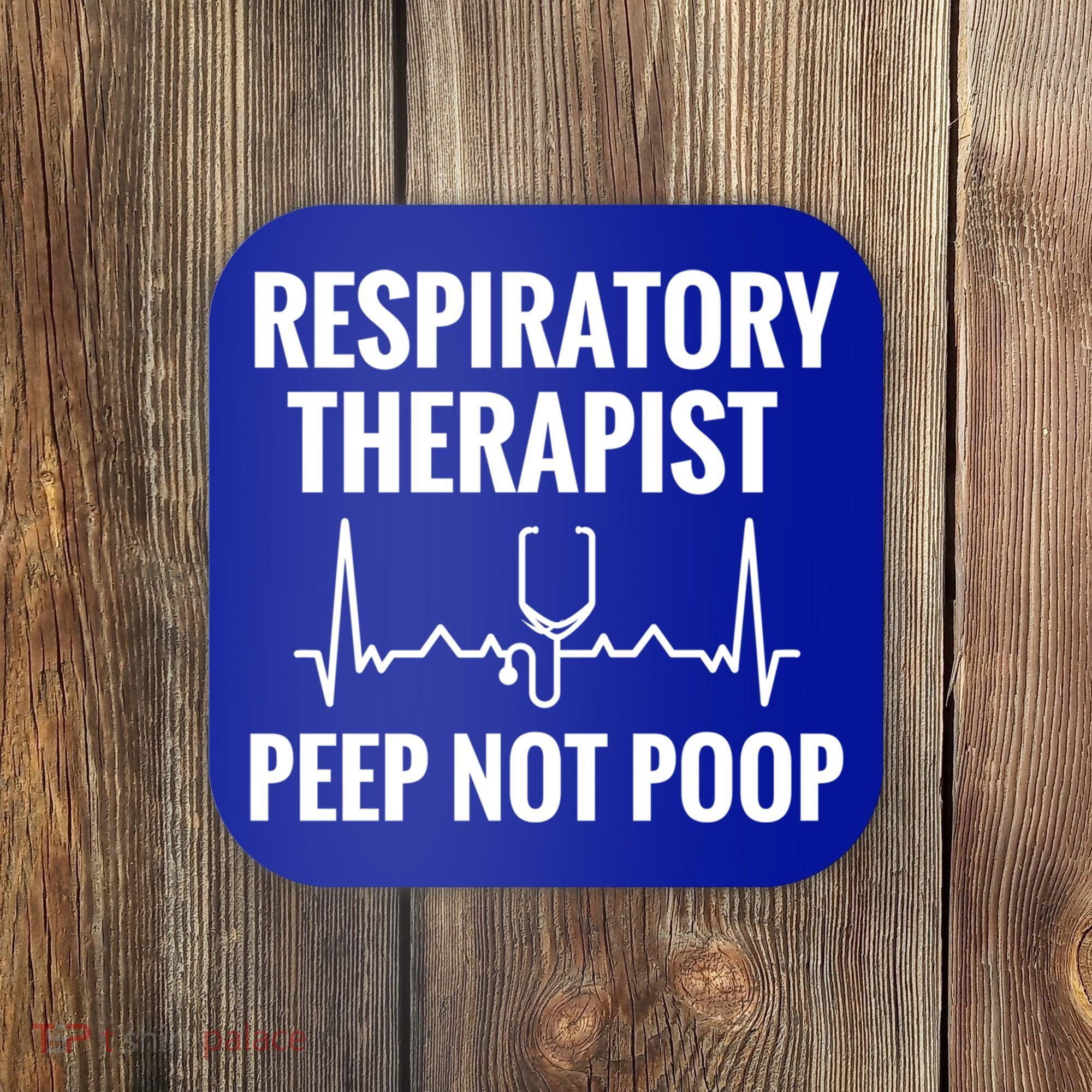 Funny Respiratory Therapy Rt Therapy Rtt Therapist Gift Coaster
