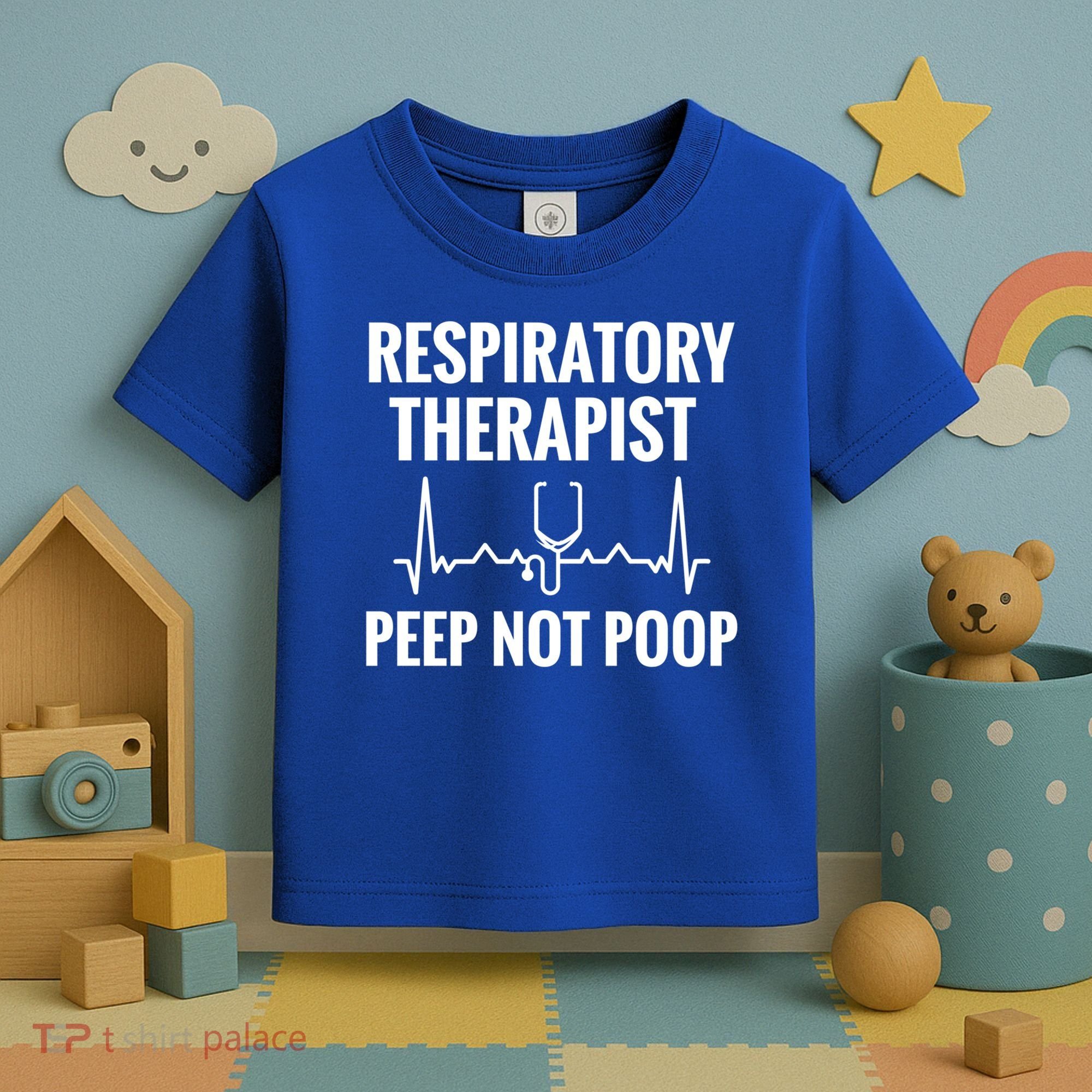 Funny Respiratory Therapy Rt Therapy Rtt Therapist Gift Toddler T-Shirt