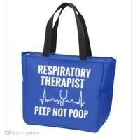 Funny Respiratory Therapy Rt Therapy Rtt Therapist Gift Tote Bag thumb 3