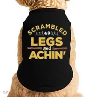 Fun Running Top Scrambled Legs And Achin! Doggie Tank thumb 0