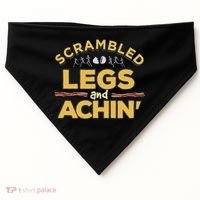 Fun Running Top Scrambled Legs And Achin! USA-Made Doggie Bandana thumb 0