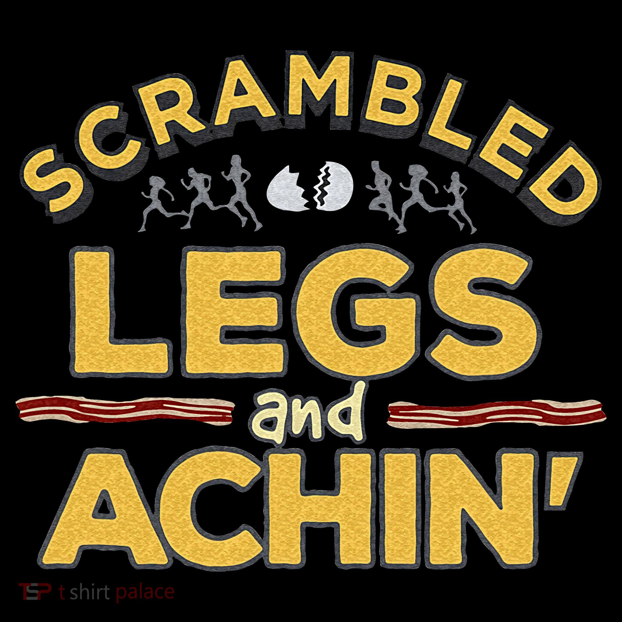 Fun Running Top Scrambled Legs And Achin! Apron
